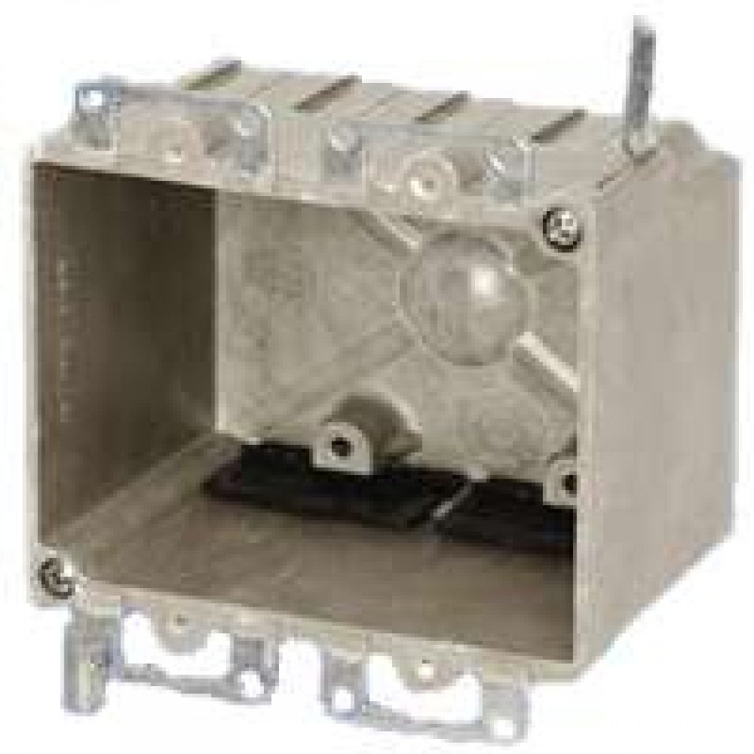 Allied Moulded 9312-EWK Old Work Outlet Box, 2 Gang, 28 cu-in x 7.6cm - 0.6cm L x 10cm - 0.3cm W
