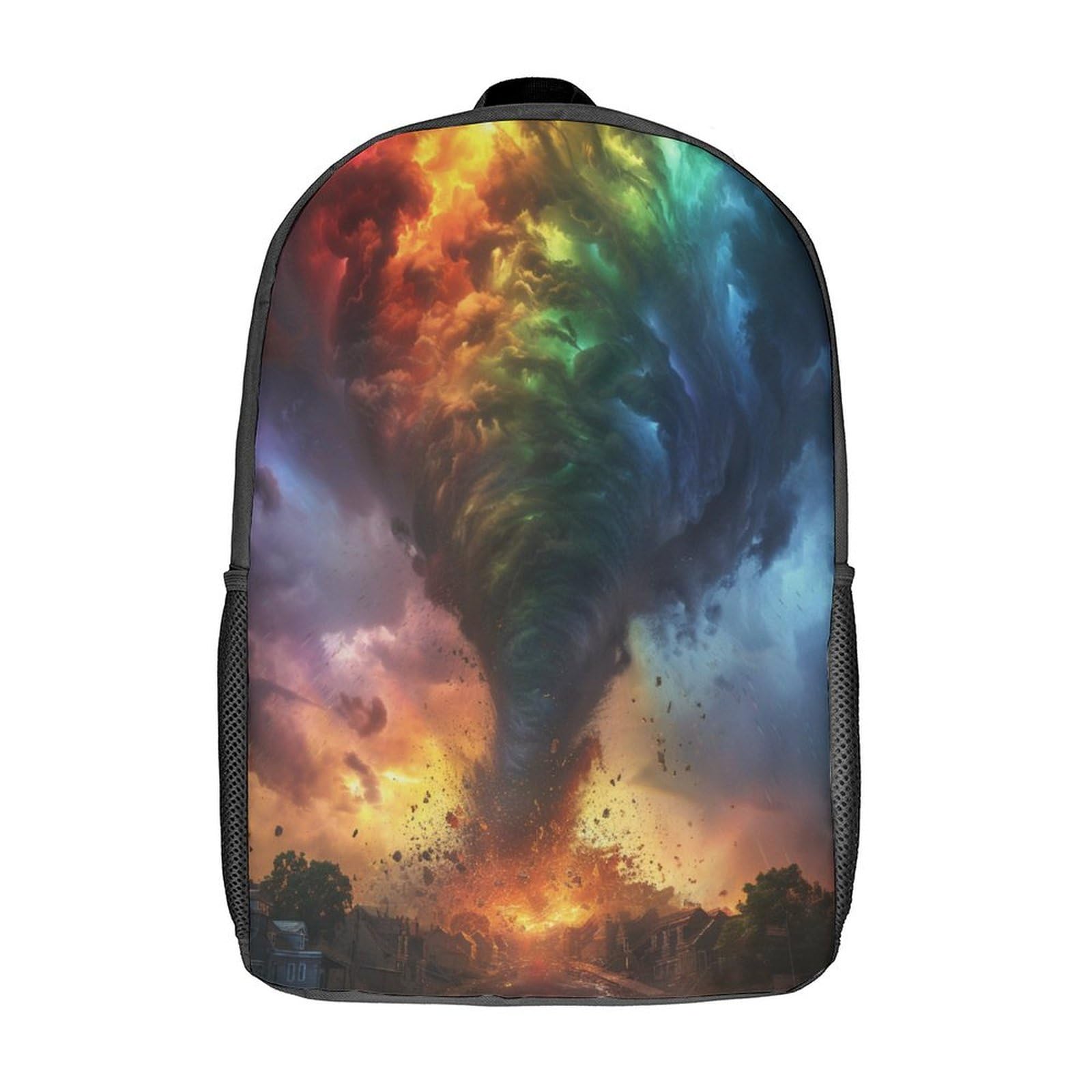 Chengzetco Unisex Kids Tornado-2 17 Inch Backpack Tornado Student Bookbag Middle School Laptop Backpack Sports Rucksack Fit School For Back To School,17Inch