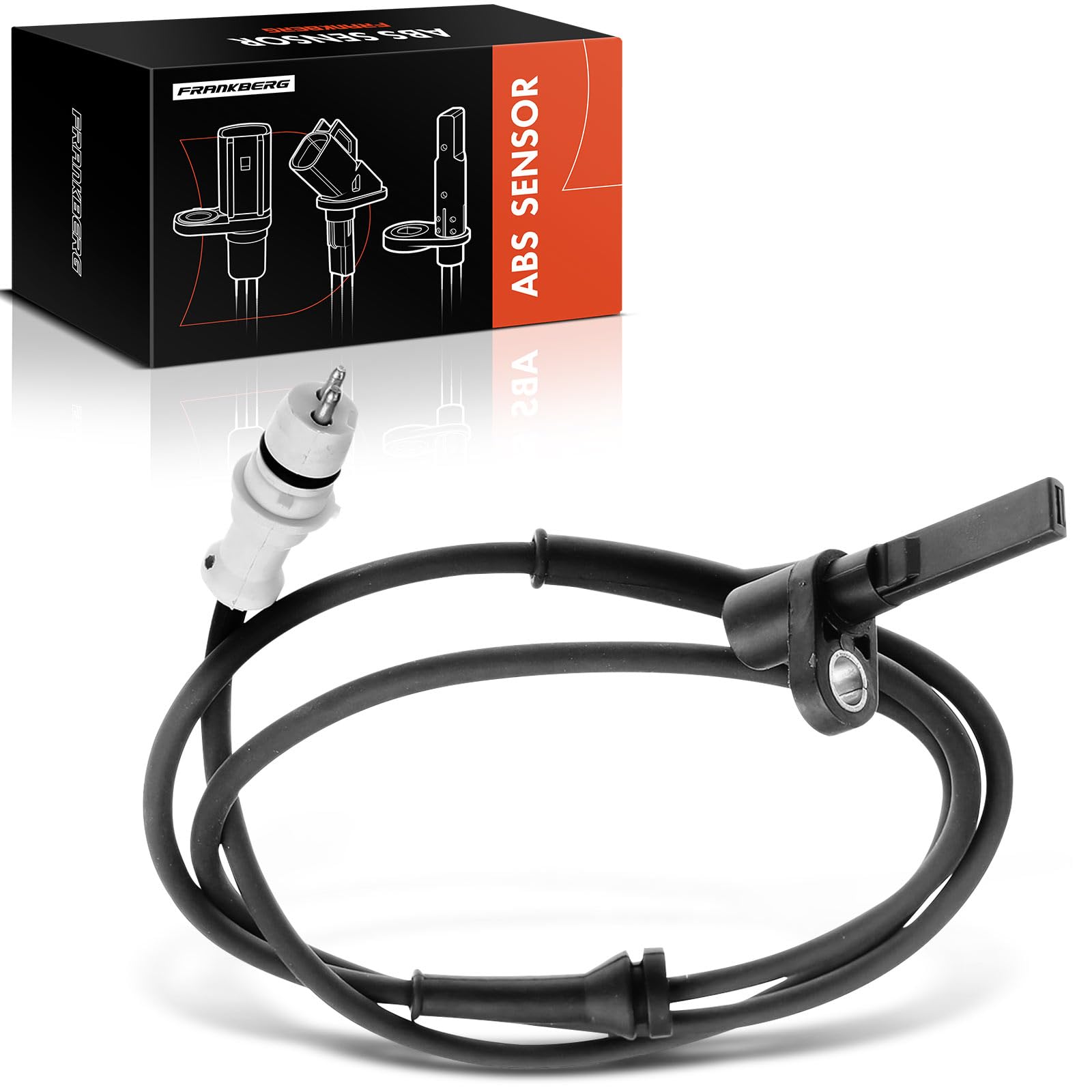 Frankberg Sensore ABS asse anteriore sinistro 46530202 | Compatibile con: Seicento/600 187