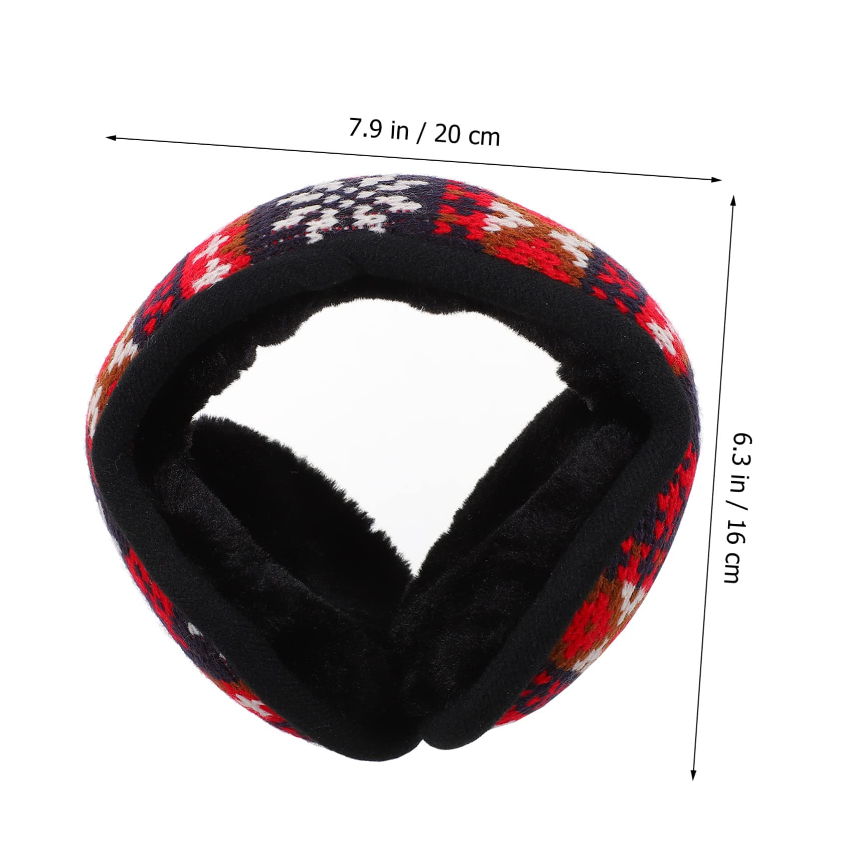 Veemoon Stylish Knitted Ear Warmer Winter Ear Muff for Cold Foldable Earmuff Acrylic Fiber Comfortable Warm Ear c