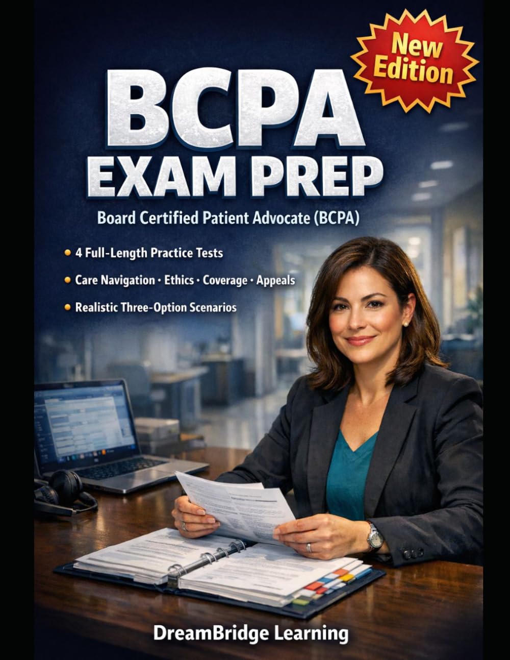 BOARD CERTIFIED PATIENT ADVOCATE EXAM PREP: 4 FULL-LENGTH PRACTICE TESTS WITH CARE NAVIGATION, ETHICS, COVERAGE, AND APPEAL SCENARIOS