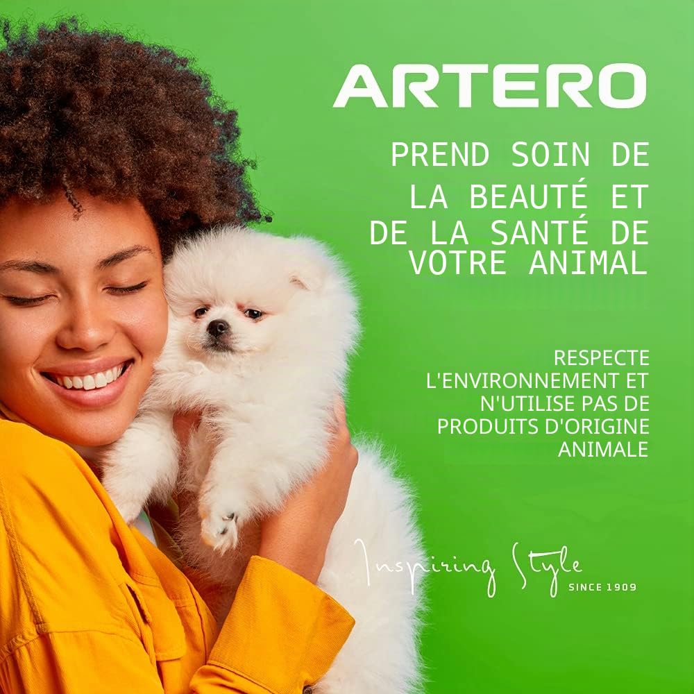 Artero Shampooing Bye Bye Antiparasitaire 5L pour Chiens - Élimine et Repousse Les Parasites, Pulvérise Les Puces et Tiques, Nettoyage en Profondeur, Effet Relaxant, Ingrédients Naturels