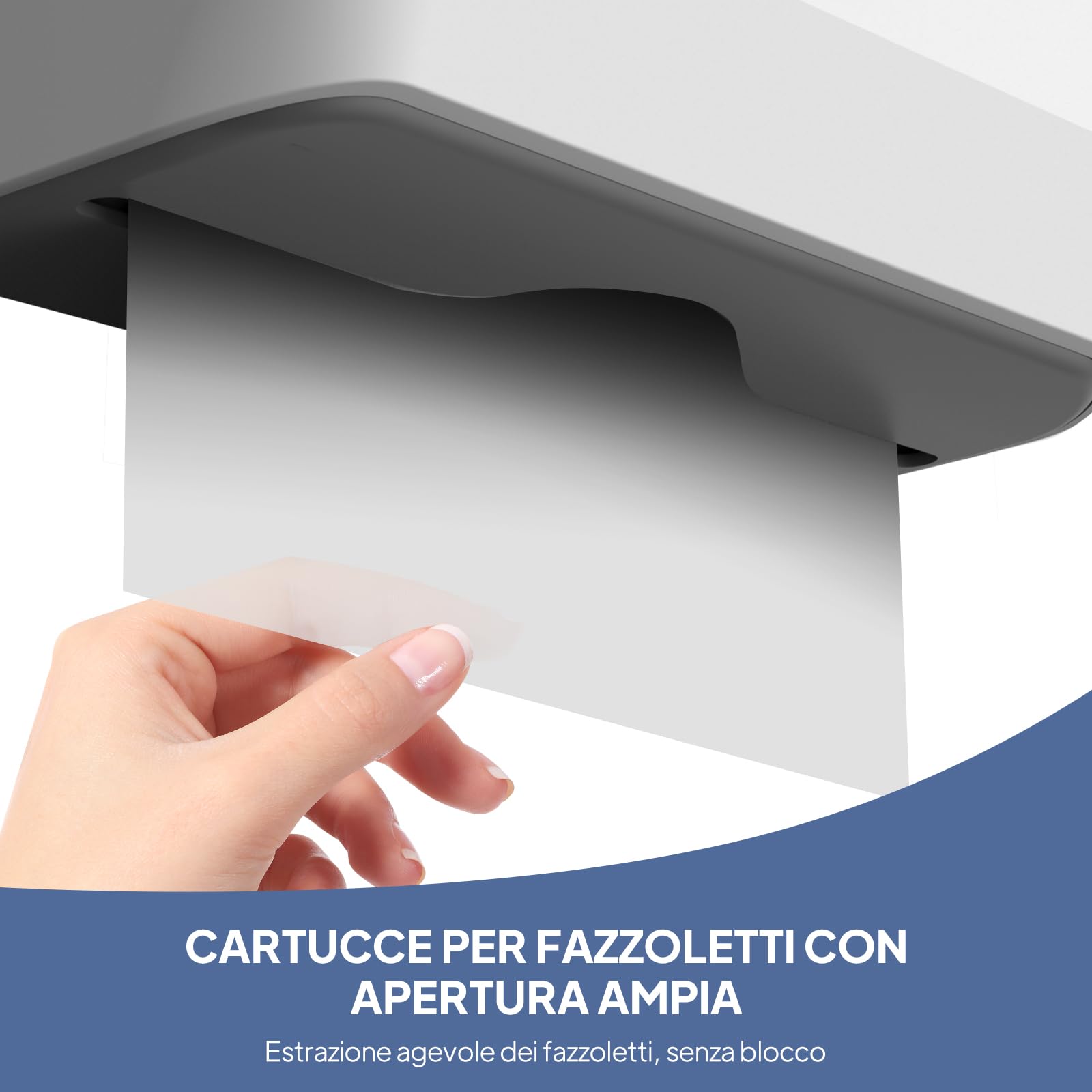 Dispenser per Asciugamani di Carta da Parete,porta salviette di carta bagno,Tovaglioli Piegati a Z ed Intercalati dispenser asciugamani carta,Può Contenere Fino A 200 Fogli（bianco-6006）