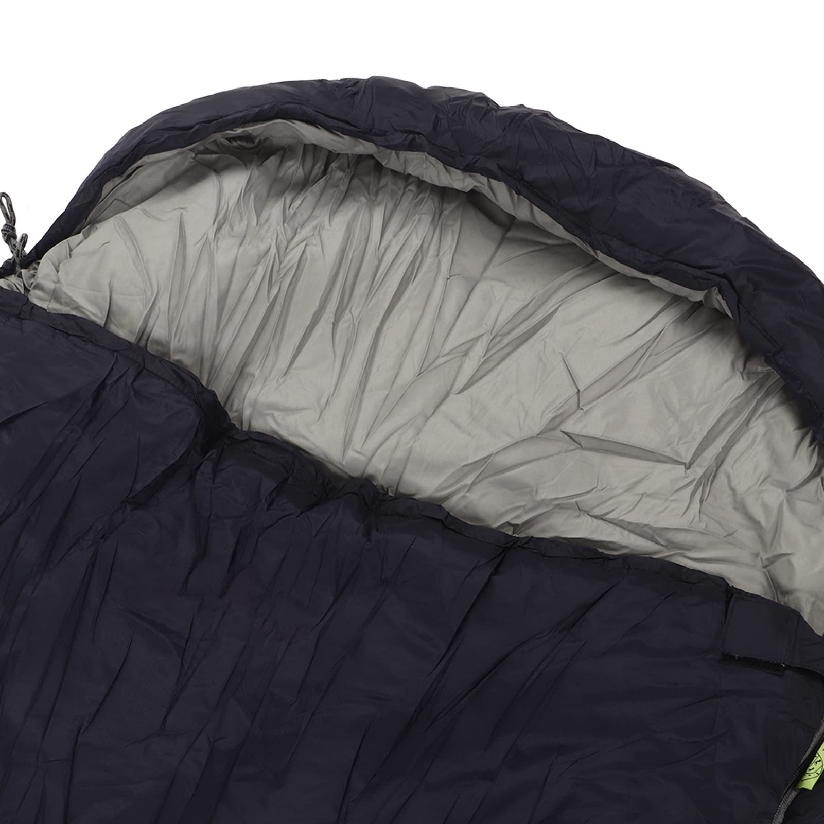 Focket Śpiwór, Nylon 400T Poliester Pongee Bez Zapachu Miękki w Dotyku Śpiwory Do Prania w Pralce Do Wędrówek z Plecakiem, Kompaktowy śpiwór Uprawiania Turystyki Pieszej z Mocowaniem Krzyżowym Szybkie