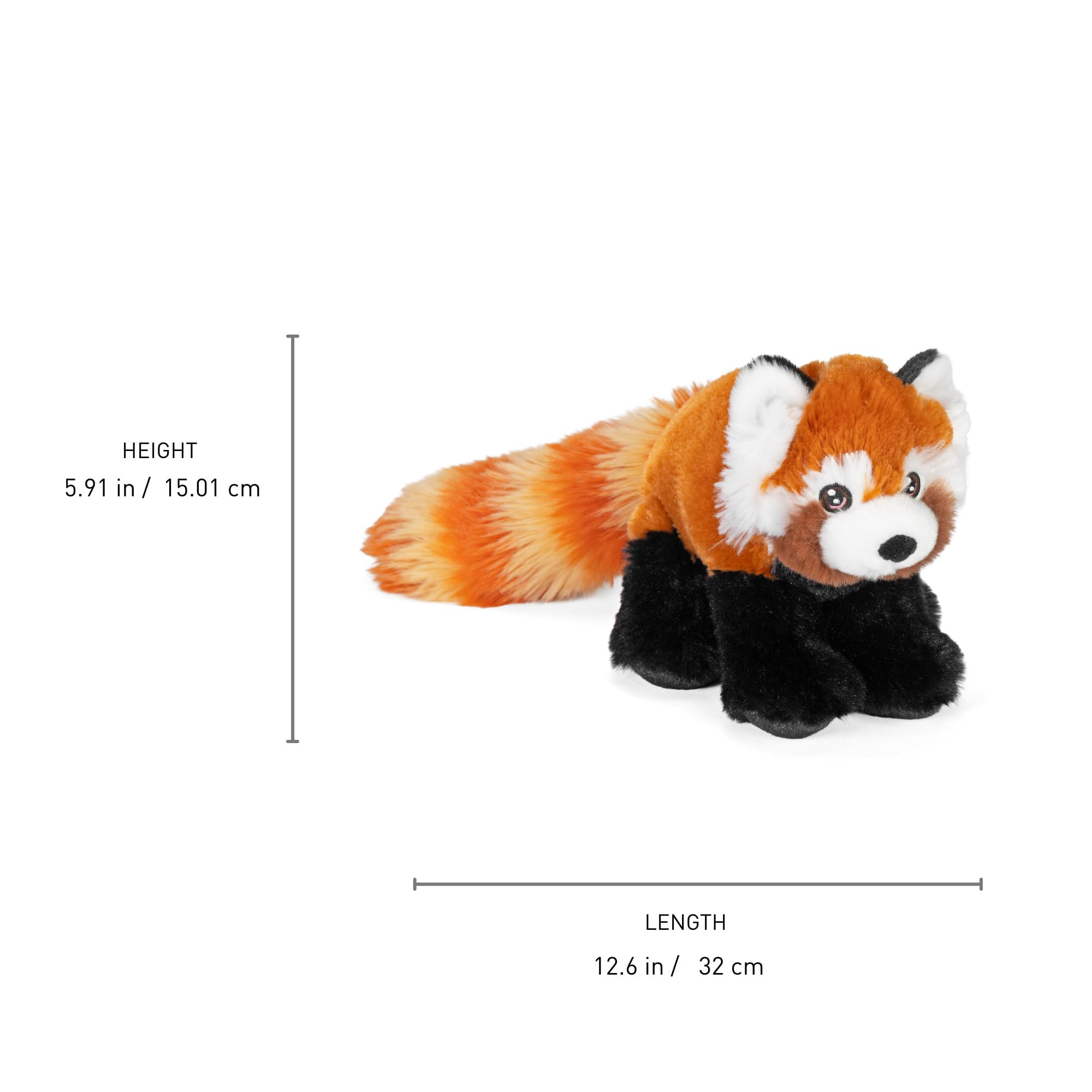 Amazon.com: Wild Republic Cuddlekins Mini Red Panda Stuffed Animal