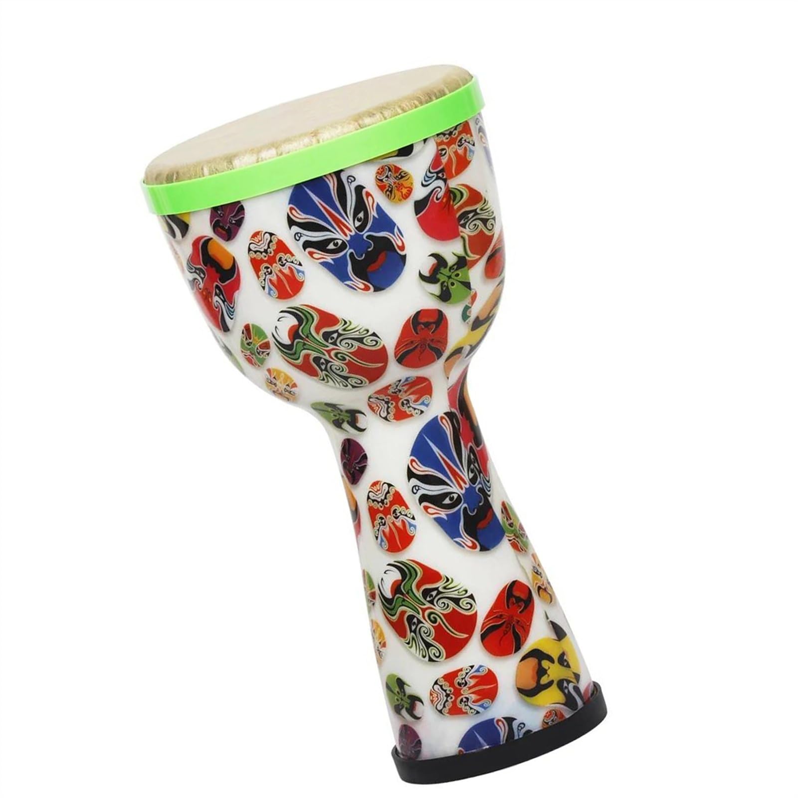 Tambor Africano Portátil De 8 Pulgadas, Tambor Djembe Ligero, Pandereta Africana De Piel De Oveja ABS Djembé Para Principiantes (Color : D)