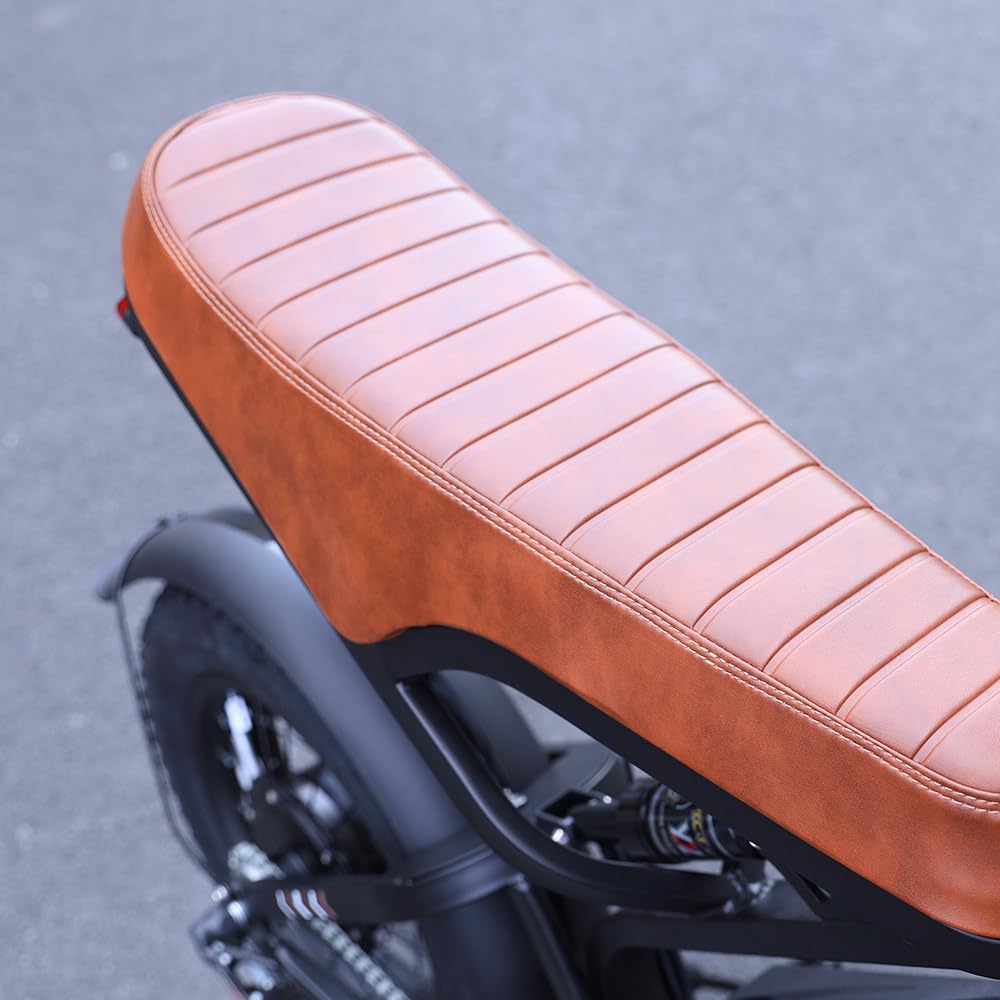 Générique CB4 Vélo Électrique Fat Bike 16 Pouces pour Adulte, Batterie 48V 10,4Ah, Moteur 250W, Double Suspension, Pneus 16×4.0", Selle Biplace, Écran LCD, Freins à Disque, Autonomie 50KM