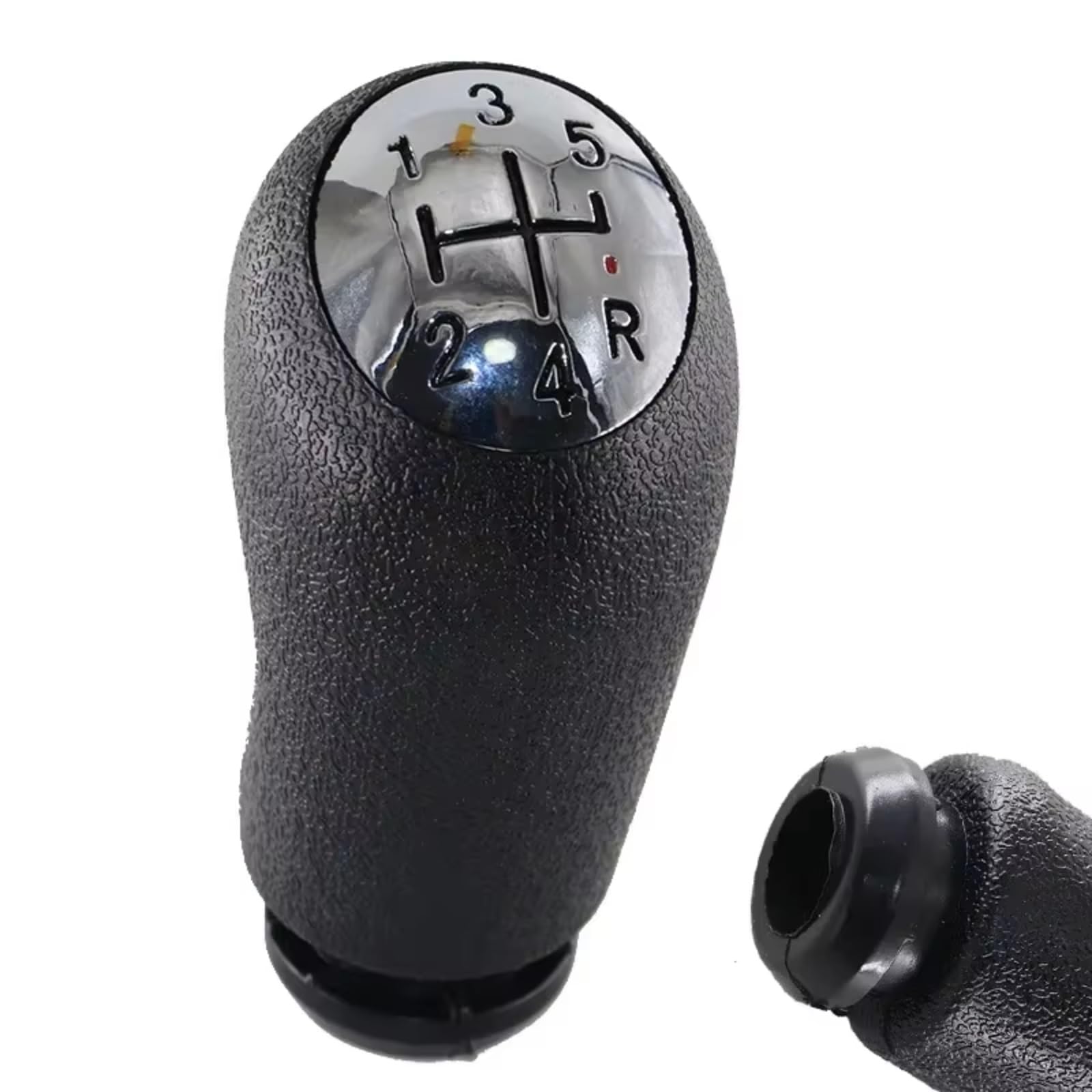 HILLAR Car Gear Stick Knob for Clio 2 3 4 II III IV 2001-2016 Manual Selector Handle 5 Speed Gear Shift Knob Lever Change Gearbox Stick Shifter(Plastic)