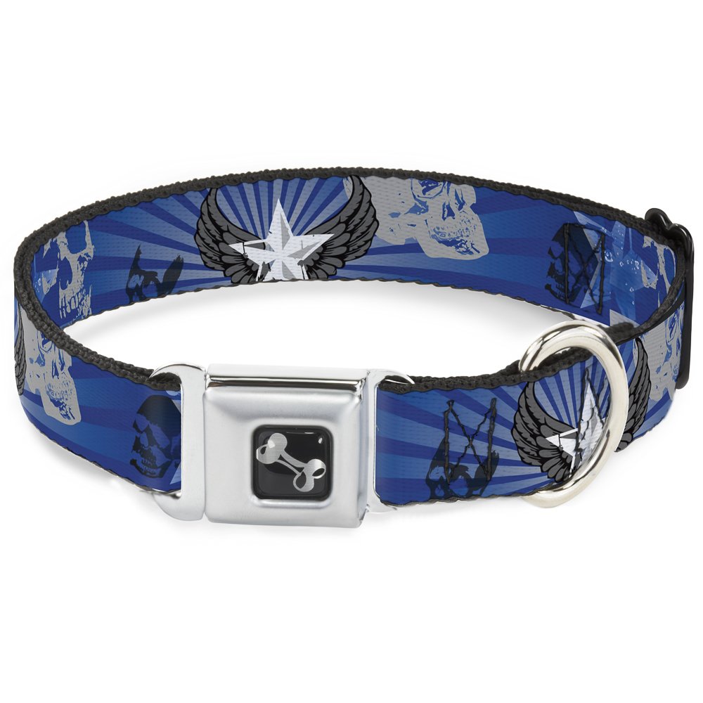 Collier de chien Buckle Down anti ouverture accidentelle pour petite taille