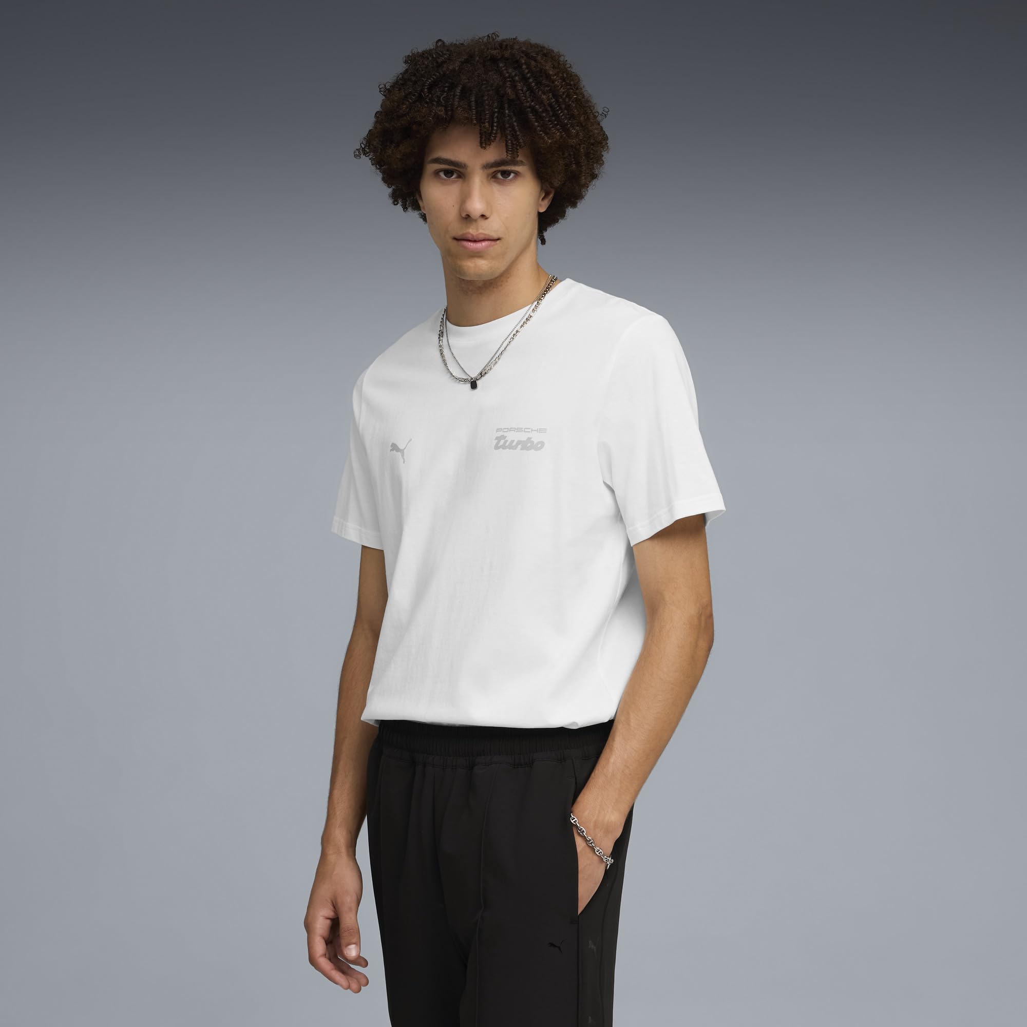 Puma Męska koszulka Porsche Legacy Essentials, PUMA White, L