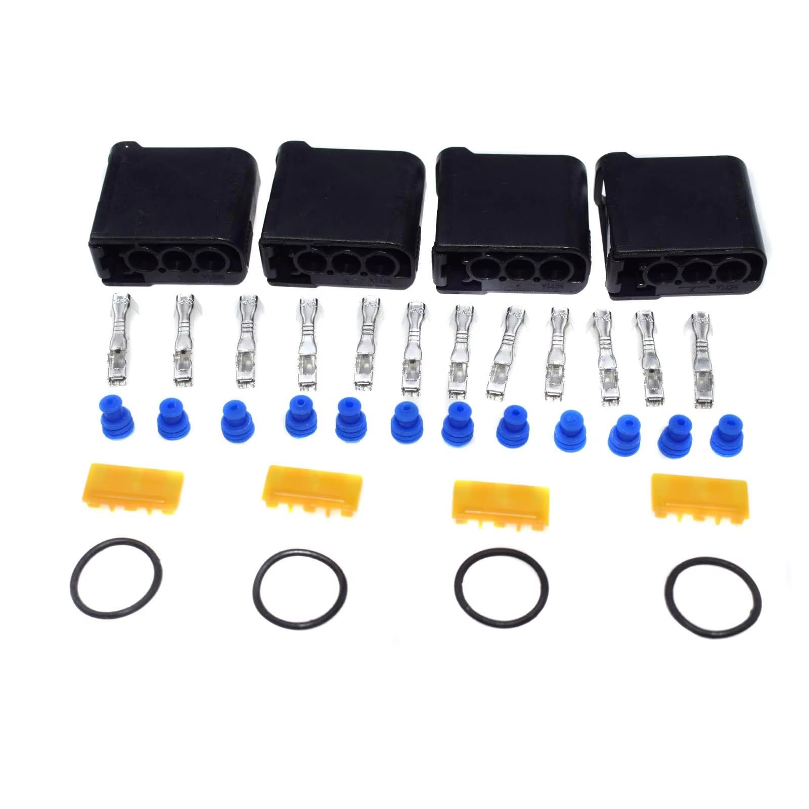 Kfz-Steckverbinder für Subaru Impreza 2002-2013 Zündspulen-Kabelbaumstecker-Halterungssatz FW0903COP (4er-Set)