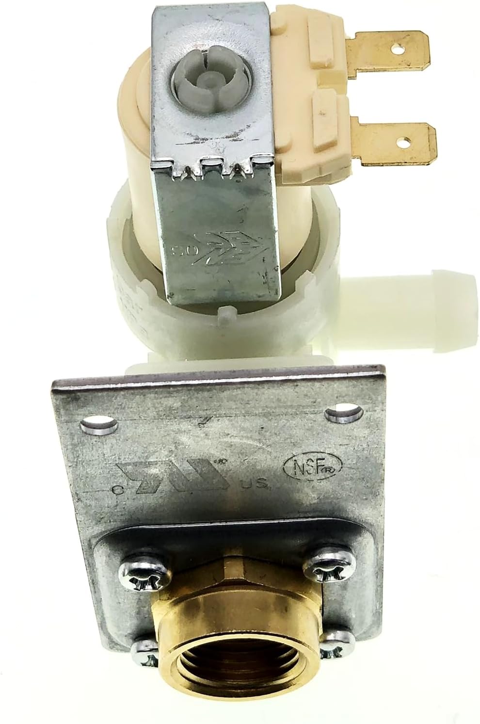 040003579 33129042 Water Inlet Valve Assembly (OEM) Compatible with Manitowoc ICE Maker Machine, fit for: U0140, U0190, U0240, U0310 Not universal, 120V 60Hz 5W