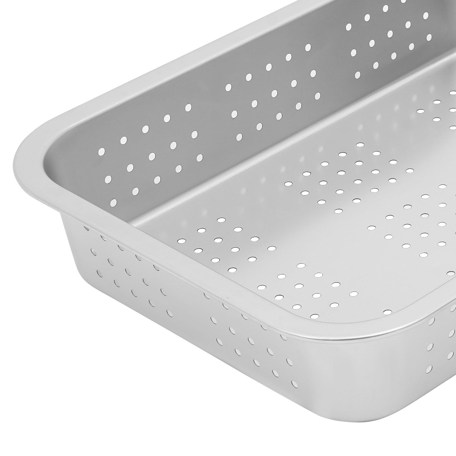 Juego de 2 tamices de cocina de acero inoxidable y cuenco, juego de cuencos para mezclar, colador microperforado, cesta versátil resistente al calor, temperatura 100 ℃, apto para lavavajillas