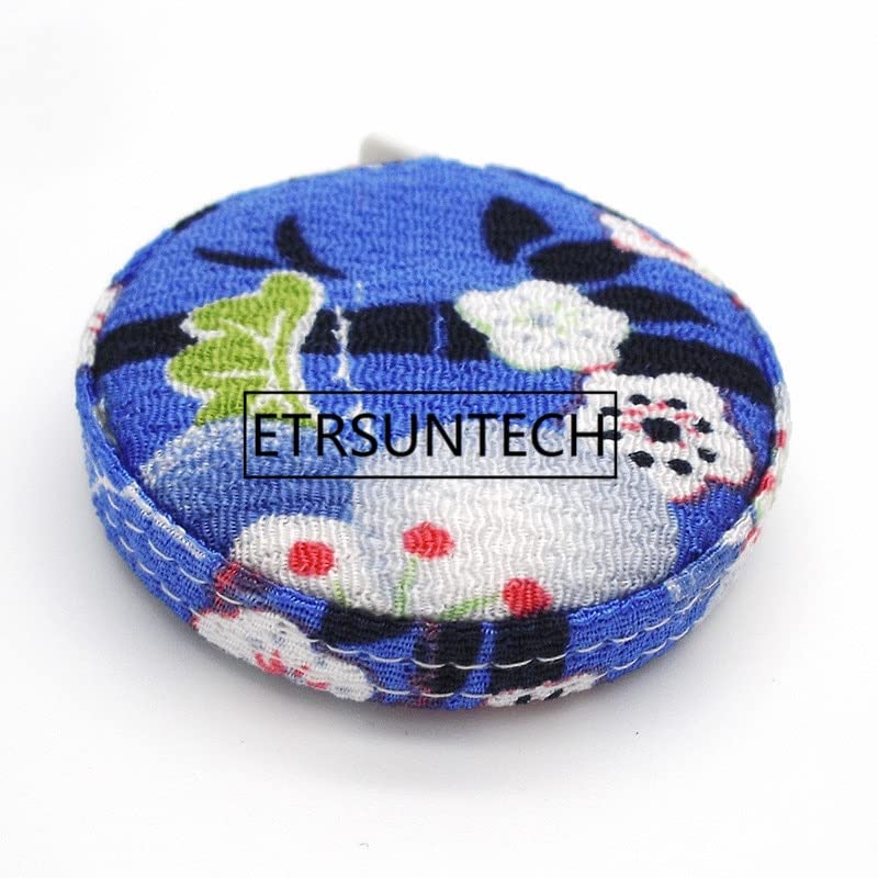 150CM New Portable Ruler Tape Measure Fabric Covered Tailor Ruler Sewing Tools Accessories QW7239