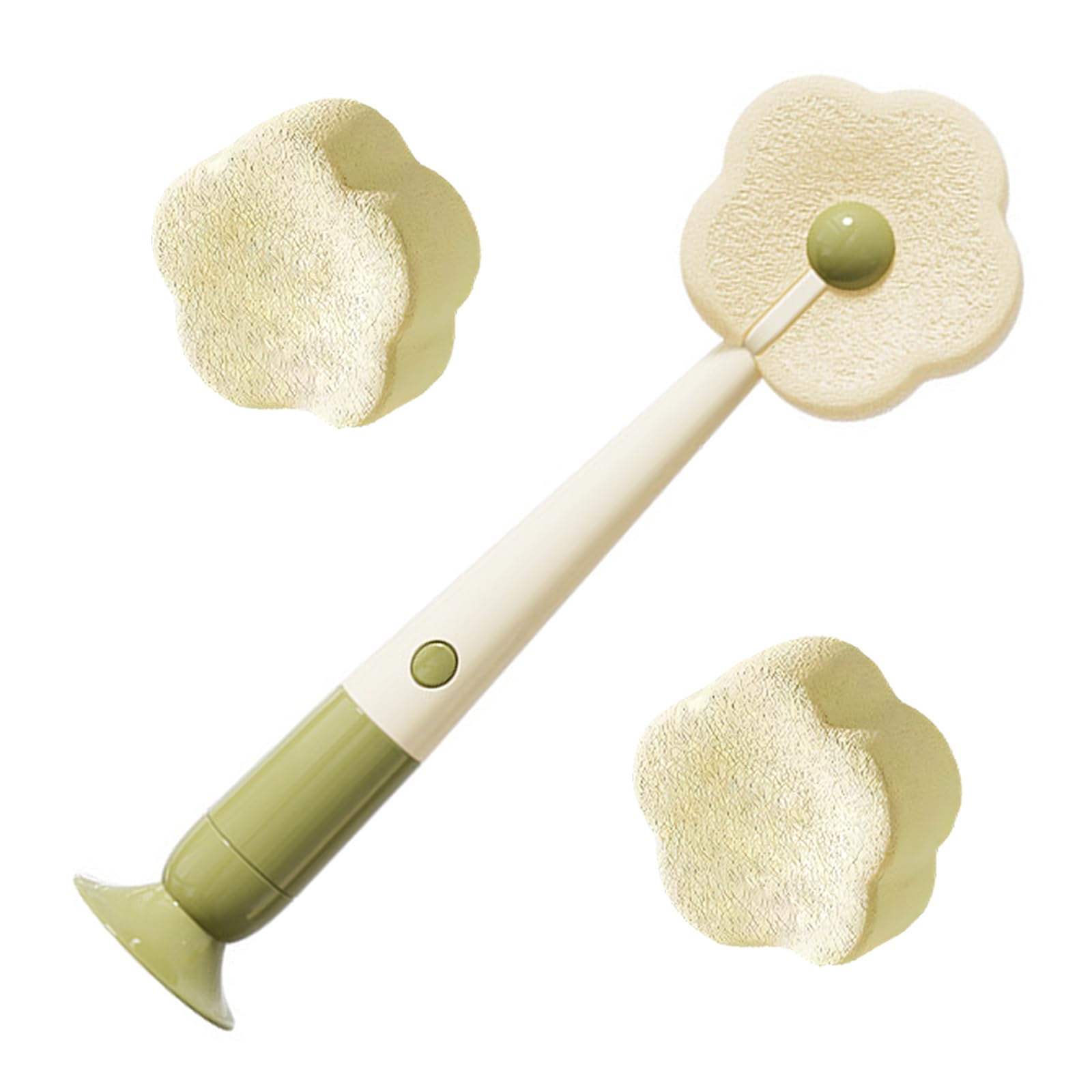 carotoe Scrubbing Sponge Gently Eliminates Tough Buildup From Glass Cups and Travel Bottles Glass Cleaner Sponge