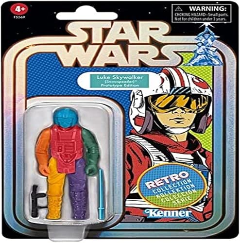 Miniatura 1 de Hasbro Star Wars - Luke Skywalker Snowspeeder - Figura retro Coll. 3.9 in