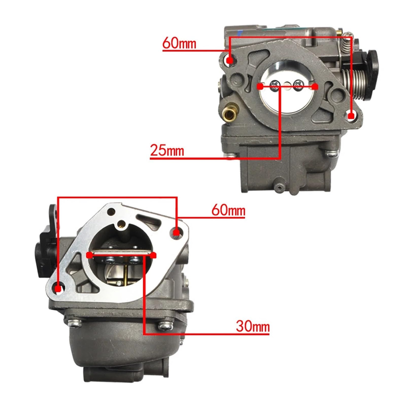 Convient for Honda BF15 15HP BF15A1 16100-ZV4-D21 16100-ZV4-65 16100-ZV4-D22 carburateur Hors-Bord carburateur Moteur de Bateau