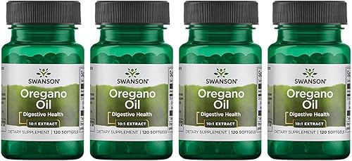 Swanson Extracto de aceite de orégano 101, suplemento natural que promueve la salud digestiva y el apoyo respiratorio, apoya el sistema