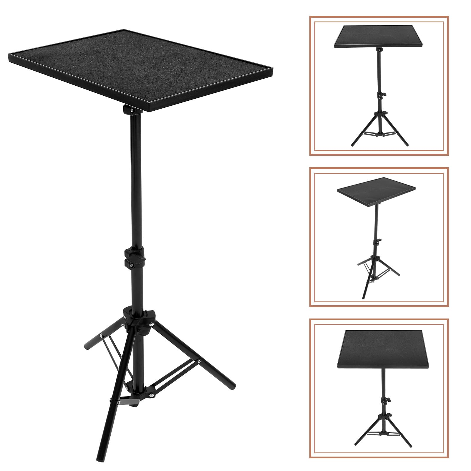 Soporte para Proyector Trípode Plegable Ajustable Conectores 1/4 y 3/8