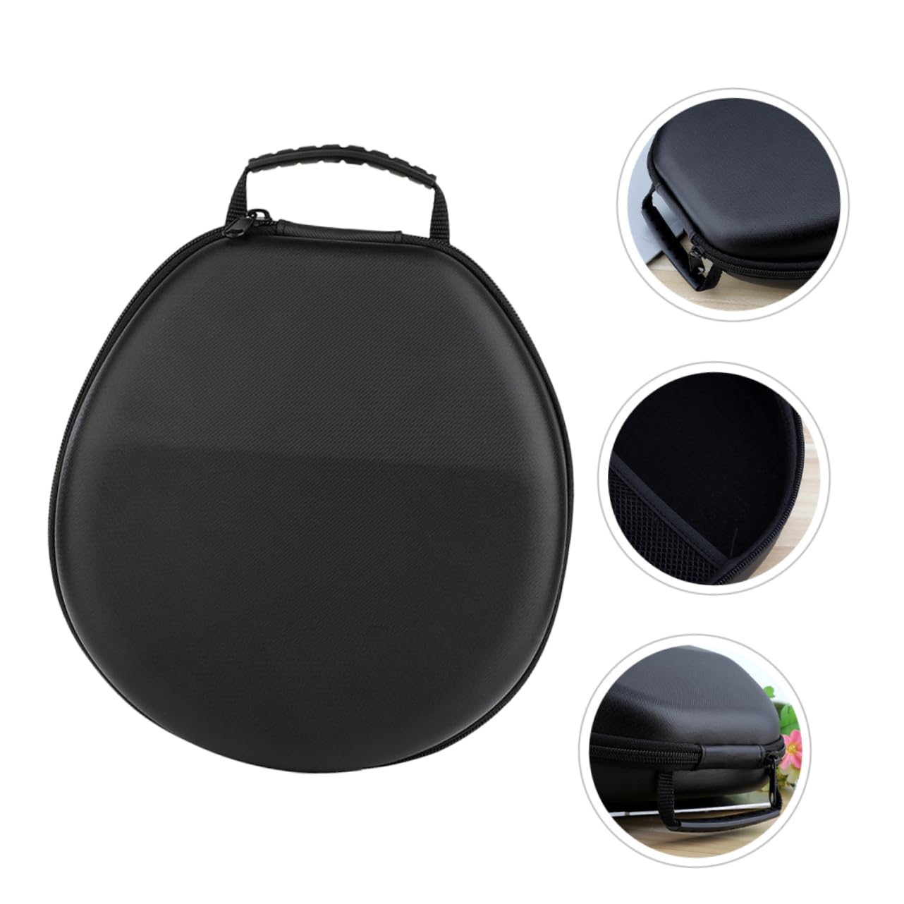 Funda De Transporte para Auriculares Bolsa De Almacenamiento De Auriculares Portátil Estuche