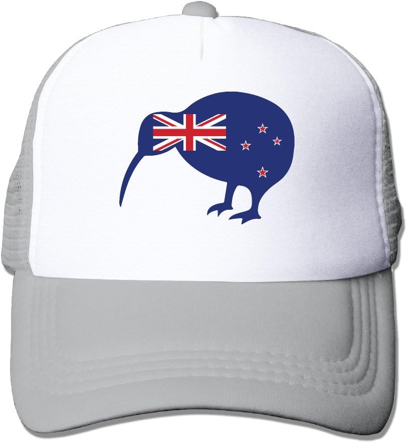 New Zealand Kiwi And Flag Mesh Hat