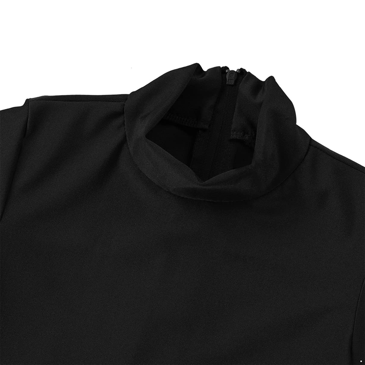 TiaoBug Bodies Jumpsuit Mono para Danza Gimnasia Rítmica Leotardo Body Básico Clásico Manga Larga para Ballet Deporte Niñas Niños