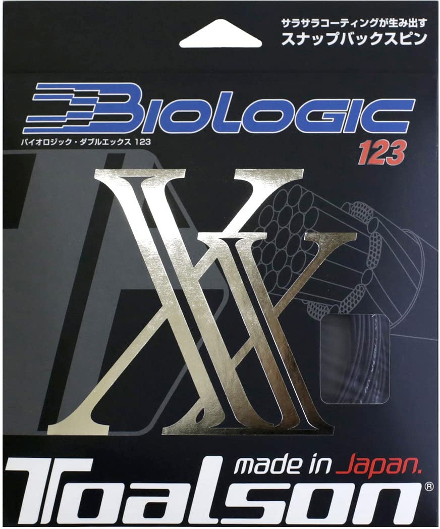 [トアルソン テニスストリング（ロール他）]バイオロジックダブルエックス 123／BIOLOGIC XX 123／ノンパッケージ22張セット（7802320） Amazon | トアルソン TOALSON テニスガット 単張り バイオロジック