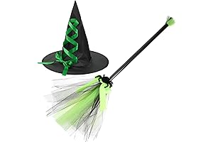 TOYANDONA Halloween Witch Hat Set: The Perfect Accessory for Your Little Witch's Costume