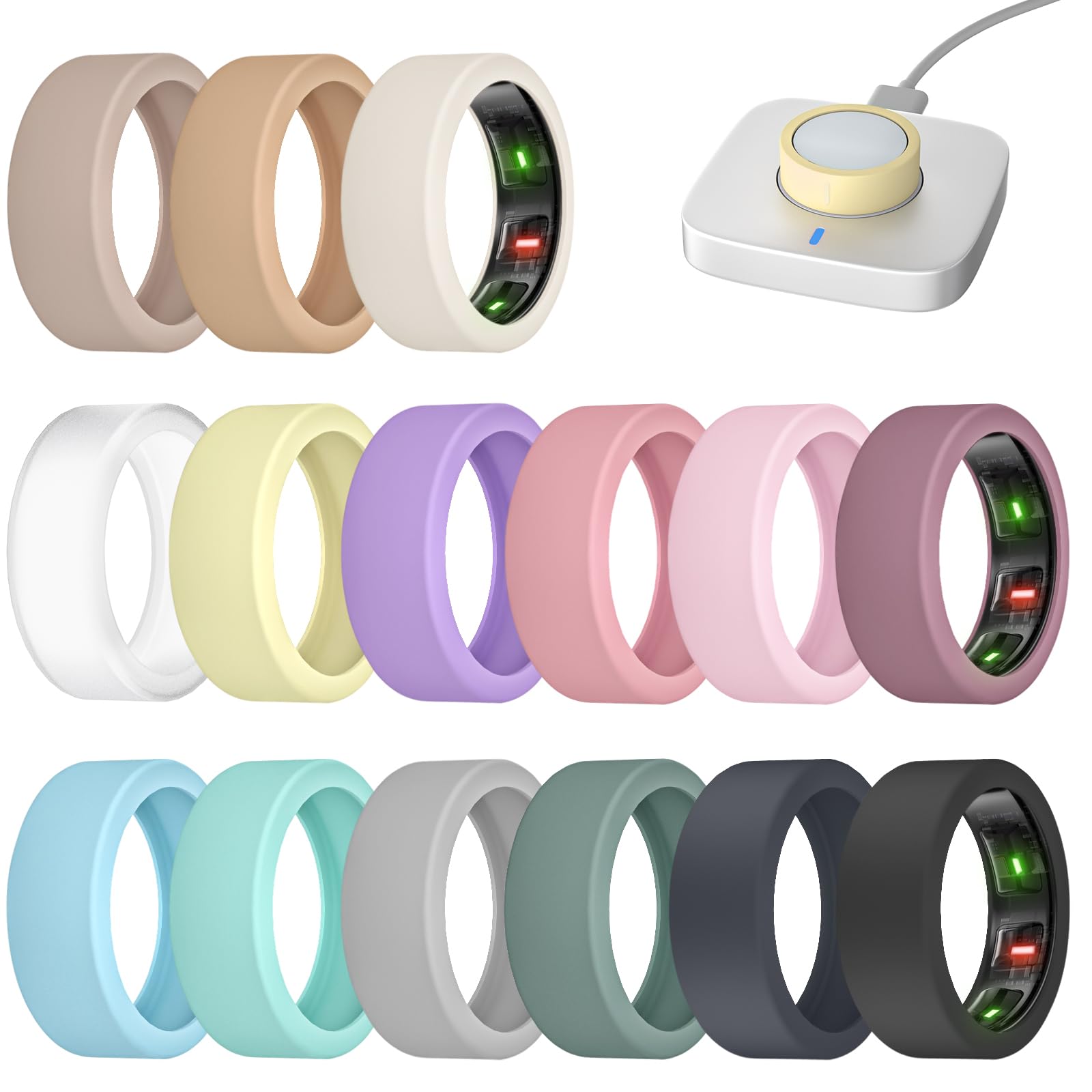 ZOOROO 3 Pack Cover Compatible With Oura Ring Gen 4/Oura Ring Gen 3 - View #9