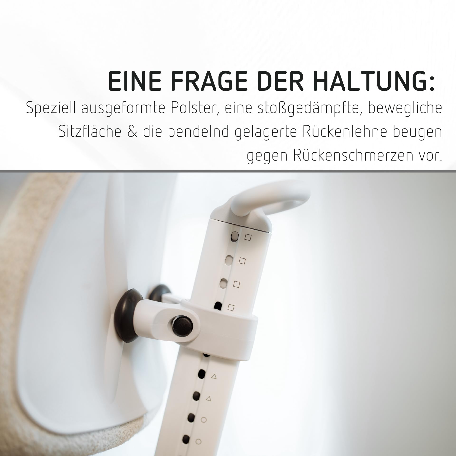Moll Maximo Kinderschreibtischstuhl | mitwachsend & ergonomisch mit individuell Verstellbarer Sitzfläche und Rückenlehne | Drehstuhl ideal für Schulkinder | langlebig & hochwertig | Made in Germany