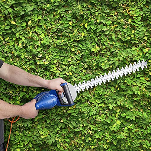 Hyundai 550W 510mm Corded Electric Hedge Trimmer Pruner, Lightweight at just 3.17kg, 10m power cord, Can Handle Branches up to 16mm, 3 Year Warranty 4 Hyundai 550W 510mm Corded Electric Hedge Trimmer Pruner, Lightweight at just 3.17kg, 10m power cord, Can Handle Branches up to 16mm, 3 Year Warranty - Image 4