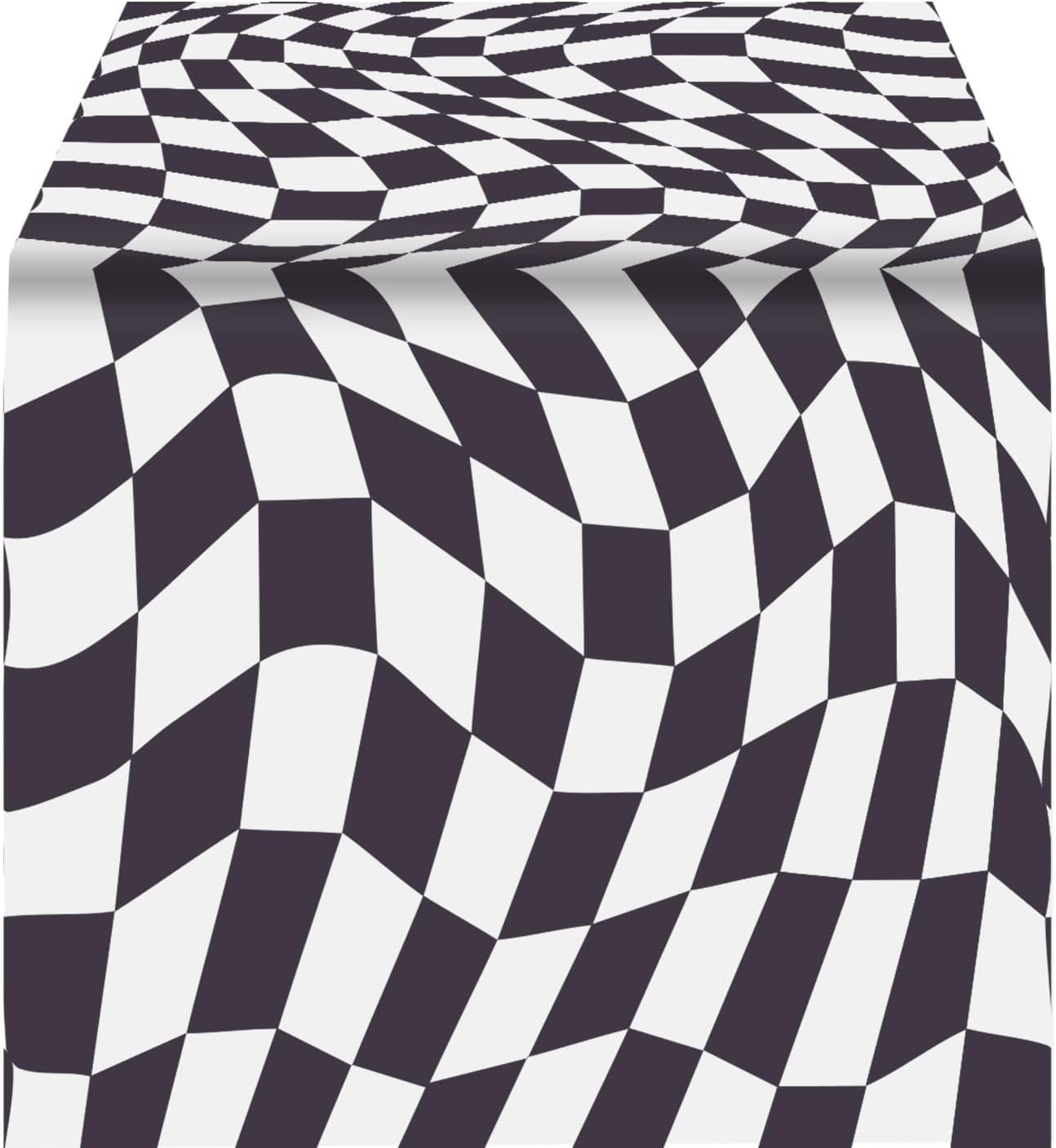 Black & White Alice in Wonderland Paper Table Cover | Disposable Tablecloth Party Supplies for Mad Hatter Tea Party, Onederland Birthday, Mother's Day Tableware, Weddings 71' x 47'