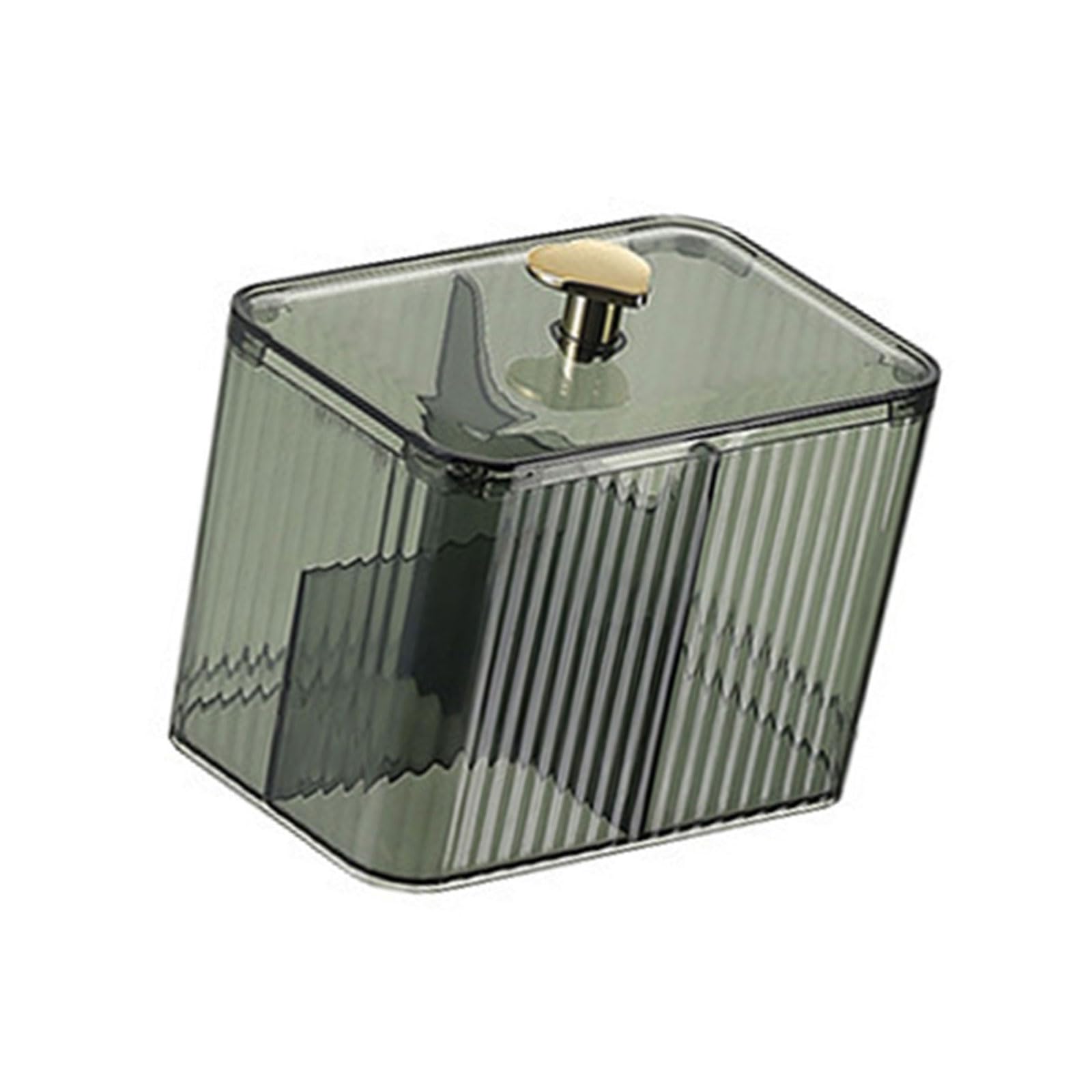hogtnd Portable Clear Plastic Storage Container with Multiple Compartments Cosmetic Holder Jewellery Accessories Organiser Storage Container with Multiple Compartments