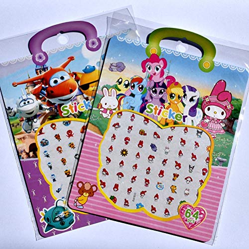 Preisvergleich Produktbild Cartoon Nagelaufkleber für Kinder Nail Art Aufkleber Abziehbilder Nagelspitzen Dekoration Beauty Manicure Tool