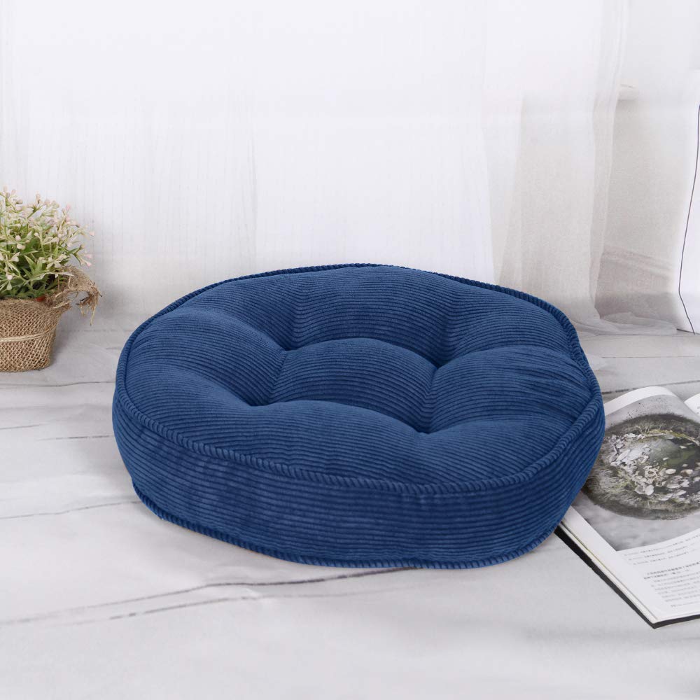 Amazon.co.jp: Baibu Home 座布団 丸 クッション 小さめ 40cm 厚