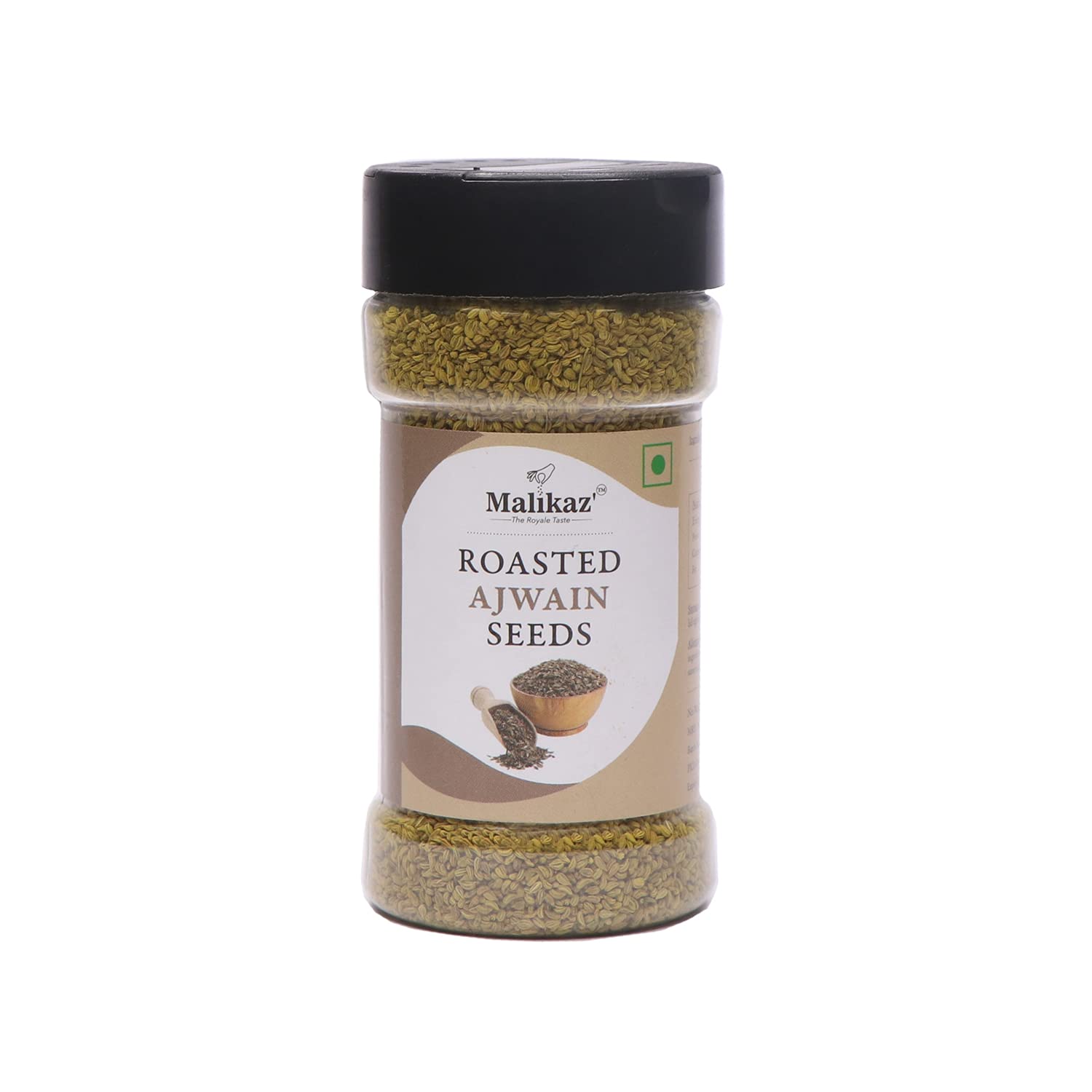 Malikaz' The Royale Taste Roasted Ajwain Seeds, 100 g