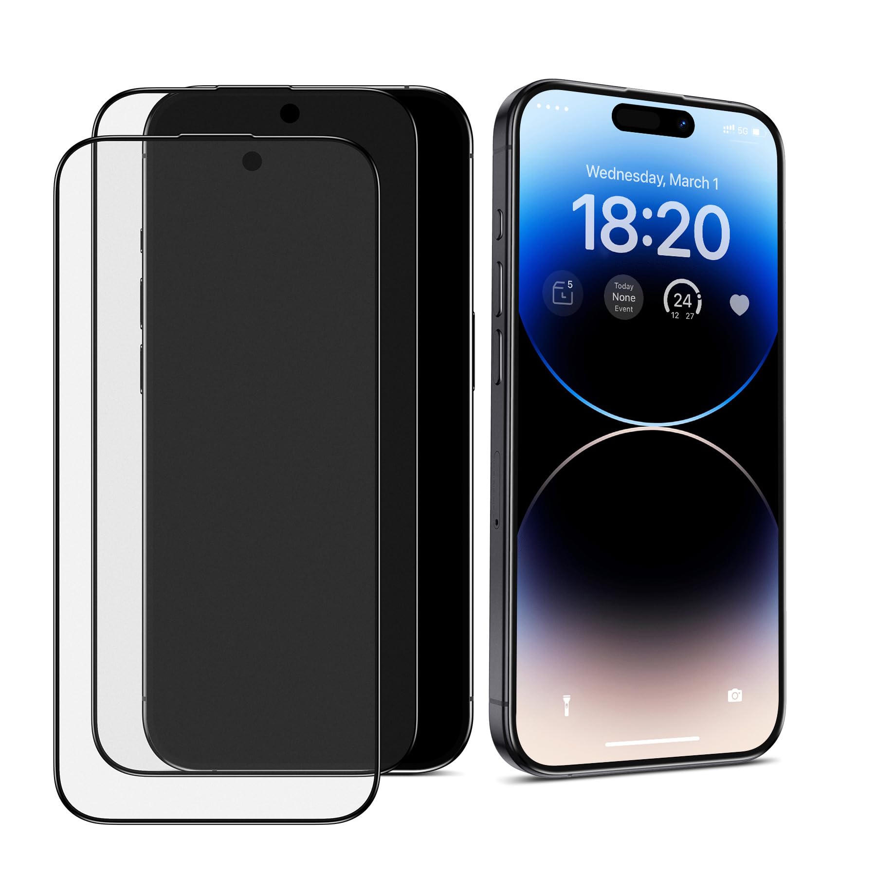 Pellicola Protettiva Mothca Opaca Per IPhone | 2 Pezzi 9H Antigraffio | Antiriflesso E Facile Applicazione