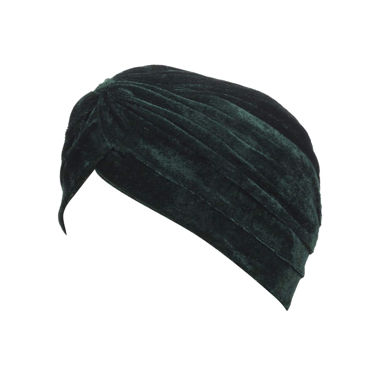 Soft Velvet Twisted Pleated Pre Tied Knot Readymade Turban/Pagri Chemo Cap Head Wraps-Cover for Men�s & Women�s-image-20