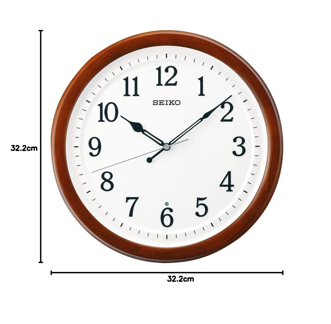 Amazon.co.jp: セイコークロック 掛け時計 電波 アナログ UDフォント