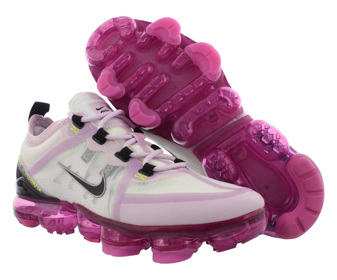 Nike Air Vapormax 2019 Gs Girls Shoes Size 5, Color: Photon Dust/Black/Iced Lilac