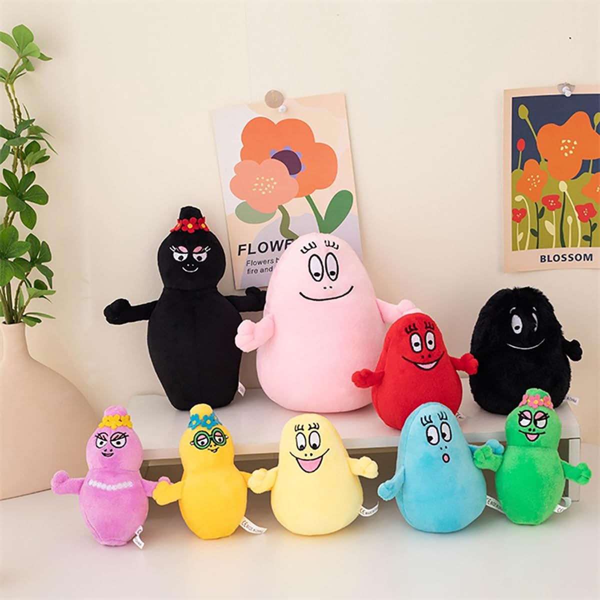 エポックバーバパパぬいぐるみバーバママバーバリブバーバモジャバーバララバーバベル バーバパパ 1997年 ぬいぐるみ ハンドパペット バーバママ