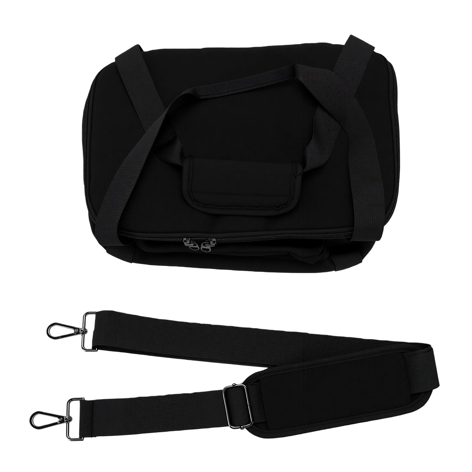 Custodia da Trasporto per Explorer 1000 V2, Tela Oxford Nera | Borsa portaoggetti portatile per centrale elettrica con tasche, tracolla staccabile per il viaggio