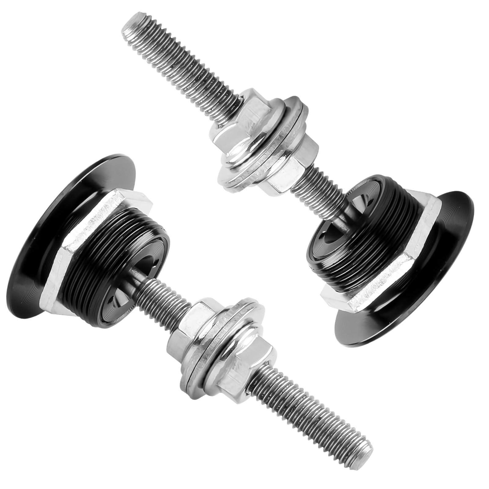 ANBUYQuick Release Bumper Clips for Auto Car Conversion Bumper or Car DIY Modification, Universal Lock Clip, Mini Latch, Engine Hood Pin（Black, Aluminum Alloy）