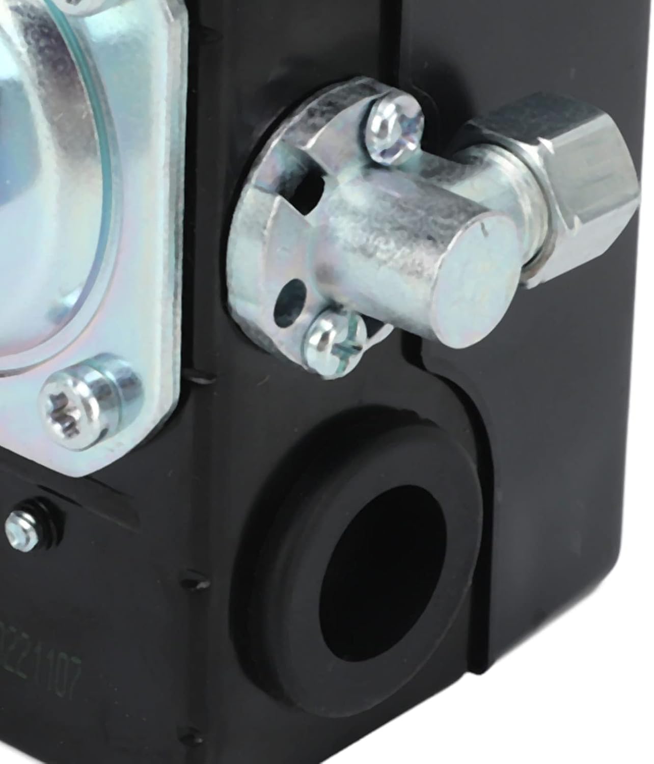 Focket 95-125 PSI Air Compressor Pressure Switch, CW207576AV Metal Air Compressor Pressure Switch Control Valve for Air Compressor Replaces Valve