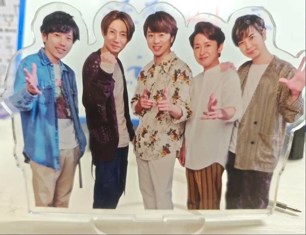 Amazon.co.jp: 嵐 アクリルスタンド 2個入り 相葉雅紀 松本潤 二宮和也