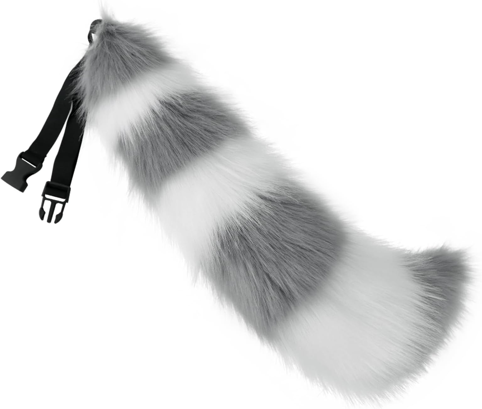 JUNBOON Faux Fur Tail for Adult/Teen Cosplay Halloween Party Costume