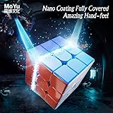 GAREGEAR MoYu WeiLong WRM V9 Ball-Core (UV Coated) Maglev Speed Cube 3x3 Flagship WR M V9 MagLev+Core Magnets Magic Clothes 3x3 UV, WRM 2023(WeiLong WRM-V9 Ball-Core Magic Clothes Version) - Image 7