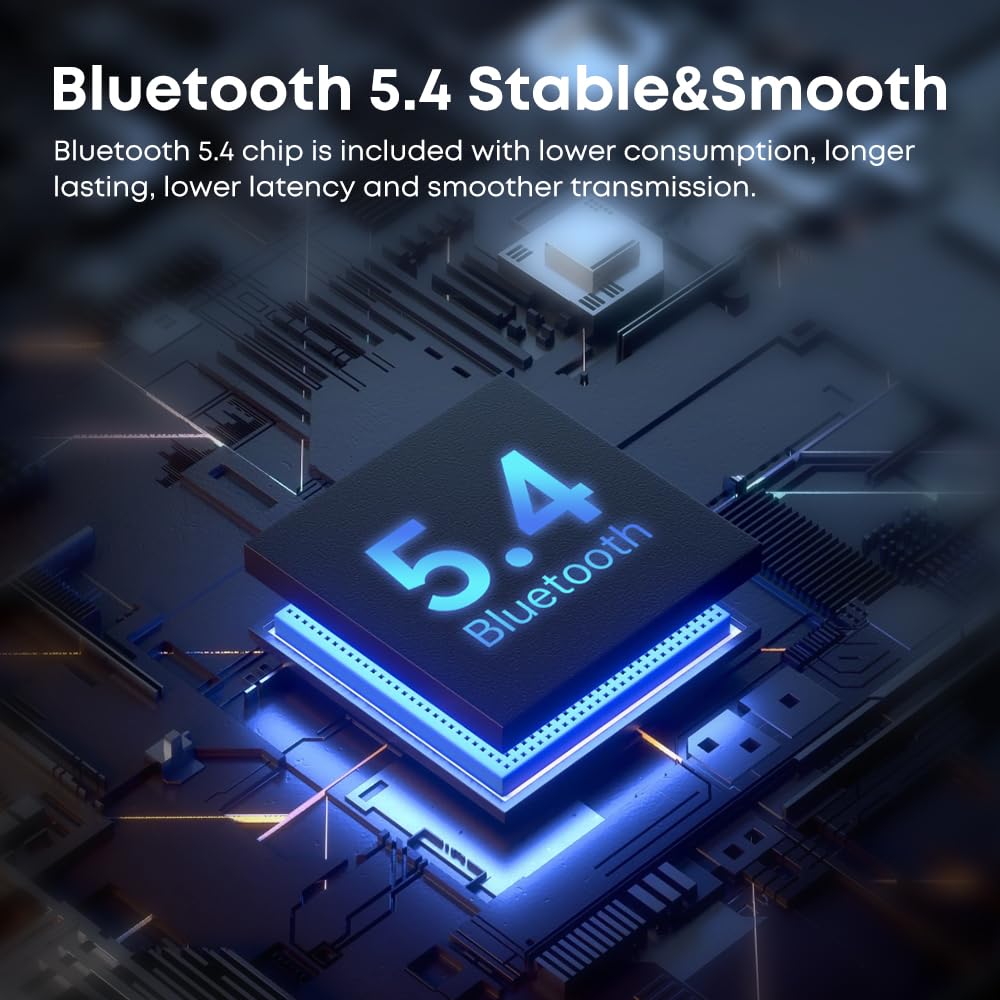 Auriculares de oído abierto inalámbricos Bluetooth, IP68, impermeables, conducción ósea, Bluetooth, auriculares inalámbricos Bluetooth, auriculares deportivos para correr nadar, 10 horas de