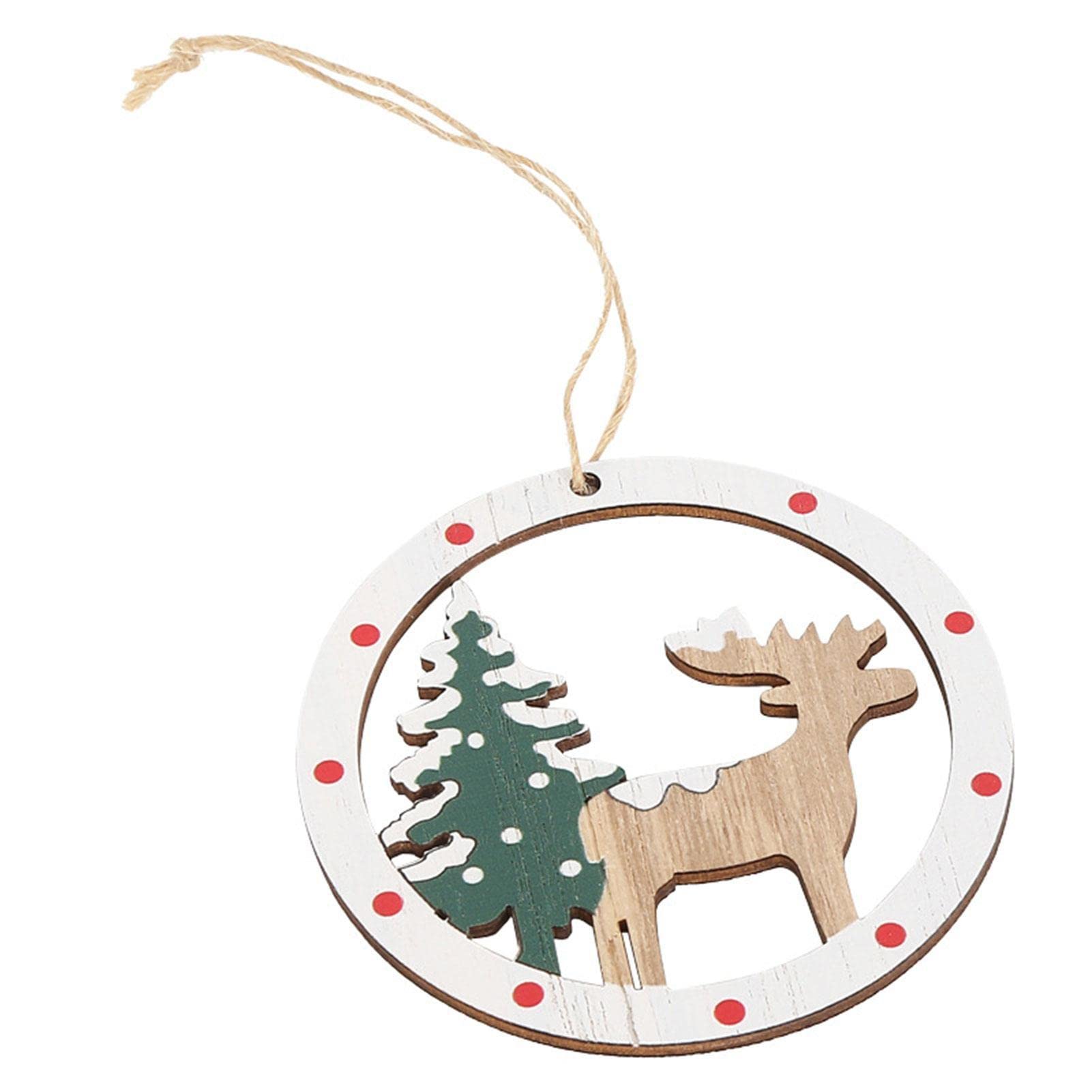 Abonda Weihnachtsbaum Hängender Anhänger – 2022 Weihnachtsdekorationen Weihnachtsmann Rentier Zubehör, Weihnachtsschmuck Winter Urlaub Festival Party Zubehör | Weihnachtsmann Rentier Zubehör, Weihnachtsschmuck Winter Urlaub Festival Party Zubehör