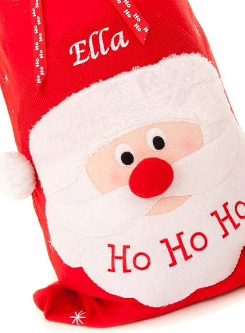 large red santa ensacark